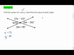 value of x and y in one equation