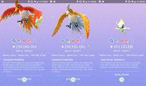 Models for Ho-Oh and Celebi found in Pokemon GO files - Nintendo Everything