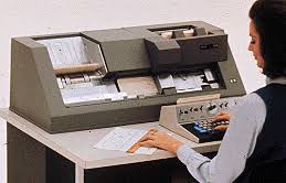 Image result for punch card equipment ibm