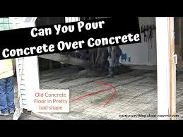 Existing Concrete Floor