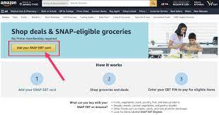 how to add ebt card to amazon account