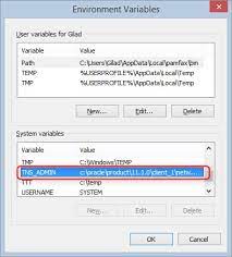 how to set oracle connection