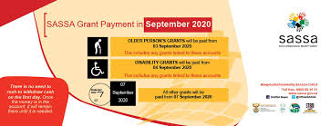 You only have to apply once on one channel and not many times on every channel. Sassa News Sassa Grant Payment In September 2020 Older Facebook