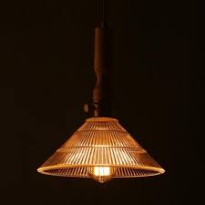 single light cone pendant lighting