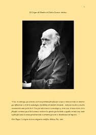 Hoy te presentamos 6 libros de charles darwin para descargar en formato pdf.pero antes, un poco de historia acerca de este maravilloso escritor e investigador. Pdf Charles Darwin El Origen Del Hombre Marlene Sewer Academia Edu