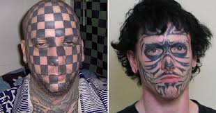 bad face tattoos permanent reminder of