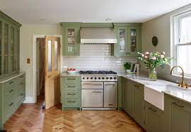 24 Ideas For Sage Coloured Kitchens