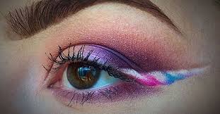 unicorn eyeliner is the latest colorful