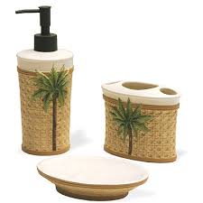 Palm Tree Bath Set Visualhunt