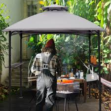 fargo 8 x 5 ft grill gazebo shelter