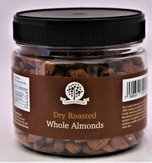 dry roasted whole almonds unsalted