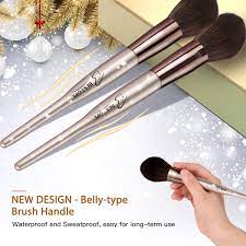 bestope 18 pcs makeup brushes belly