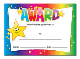Details About Award Certificates 16 X A6 Cards Schools Teachers Kids Rainbow Star Theme