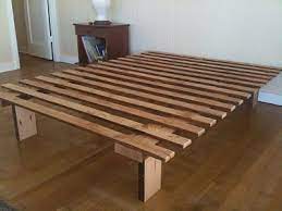 very simple bed frame