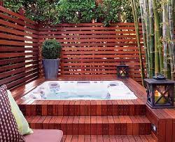 47 Irresistible Hot Tub Spa Designs For