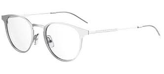 Dior Homme Dior 0203 010 Palladium Full Frame Metal Eyeglasses 49mm