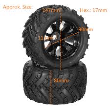 Dhk Hobby 8384 001 Wheel Tire Tyre Rim Complete 2pcs 1 8 8384 Zombie 8e Rc Car Part