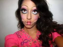 creepy doll halloween makeup you