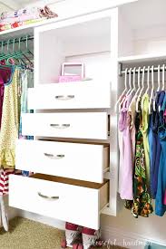 A closet island can add valuable space to your closet. How To Build A Diy Closet Organizer Houseful Of Handmade