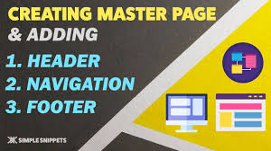 creating master page in asp net