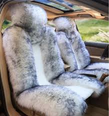 100 Real Sheepskin Winter Fur Car Seat