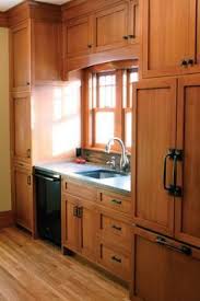 mission style kitchen cabinets, kitchen
