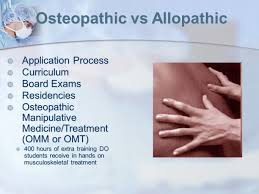 Allopathic versus osteopathic medicine what type of family doctor do you have? What Is Osteopathic Medicine What Is Osteopathic Medicine Tom Grawey Oms Iii National Pre Soma Director Student Osteopathic Medical Association Ppt Download