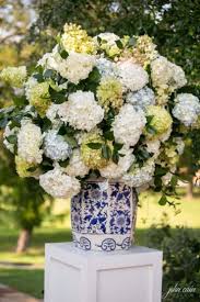 Blue And White Stool Perch Decor