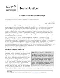 understanding race and privilege social justice understanding race and privilege 2 page 1 jpg