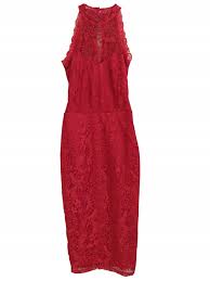 lipsy red lace dress charitystars
