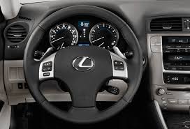 interior features of the lexus is