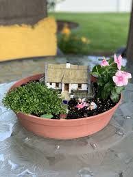 how to make a fairy garden cote in