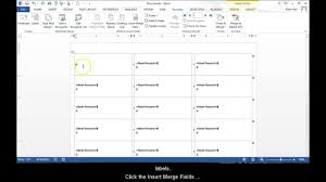 Create Mailing Labels In Word Using Data From Excel Without The Mail Merge Wizard