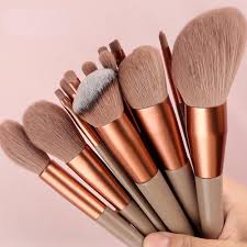 13pcs soft makeup brushes set