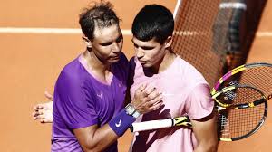 Rafael nadal and ash barty stormed into the last eight and there were also wins for jessica pegula, jennifer brady, andrey rublev, daniil medvedev and karolina muchova, while stefanos tsitsipas was. Nadal Trakteert De Nieuwe Nadal Op Een Kansloze Nederlaag In Madrid Nos