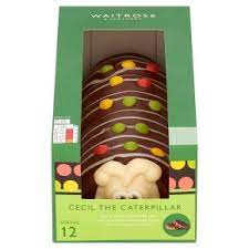 It is very cool how the green cupcakes are lined up to make the caterpillar's body. Waitrose Caterpillar Cake Waitrose Partners