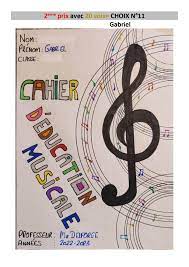 Concours de page de garde – Education musicale – Collège Paul Hermann