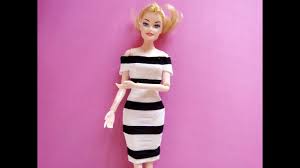 Hướng dẫn cách may váy hở vai cho búp bê Barbie tập 7 | váy hở vai |  Playlist Các Mẫu thời trang HOT TREND - Áo Dài Thanh Mai