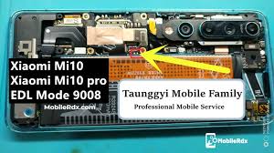 Below is an image of a xiaomi note 5a showing which two ports to short out (highlighted in yellow). Xiaomi Mi 10 Edl Test Point Boot Mi 10 Into Edl 9008 Mode