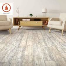 white laminate wood flooring