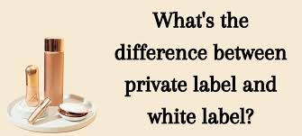 private label and white label