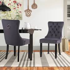 High End Tufted Velvet Dining Chairs