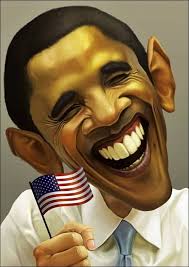 Image result for Обама каркатуры
