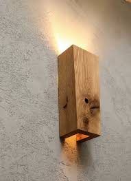 Wooden Sconce Wall Lamp Industrial