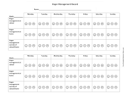 Printable Behavior Management Chart Templates At
