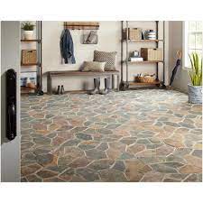 daltile natural stone collection mongolian spring 12 in x 24 in slate flagstone floor and wall tile 13 5 sq ft case