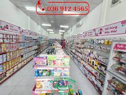 Giá kệ siêu thị cho shop mẹ và bé tại Tây Ninh | Kệ siêu thị Tây Ninh  Hanatech