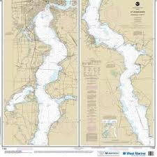 Maptech Noaa Recreational Waterproof Chart St Johns River Jacksonville To Racy Point 11492
