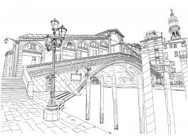 Get crafts, coloring pages, lessons, and more! Rialto Bridge Coloring Page Kidspressmagazine Com