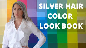 colors look best with silver gray hair